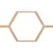 Ekena Millwork 40 12W x 23 38H x 38T Small Westmore Decorative Fretwork Wood Ceiling Panels, Hickory CELW41X23X0375WSTHI - alternate 2